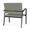 Lesro Newport Bariatric Chair Metal Frame, Black, OH Eucalyptus Upholstery NP1401 - alternate 3